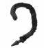 Bad Kitty Silicone Cat Tail Anal Plug Black - Anal Plugs