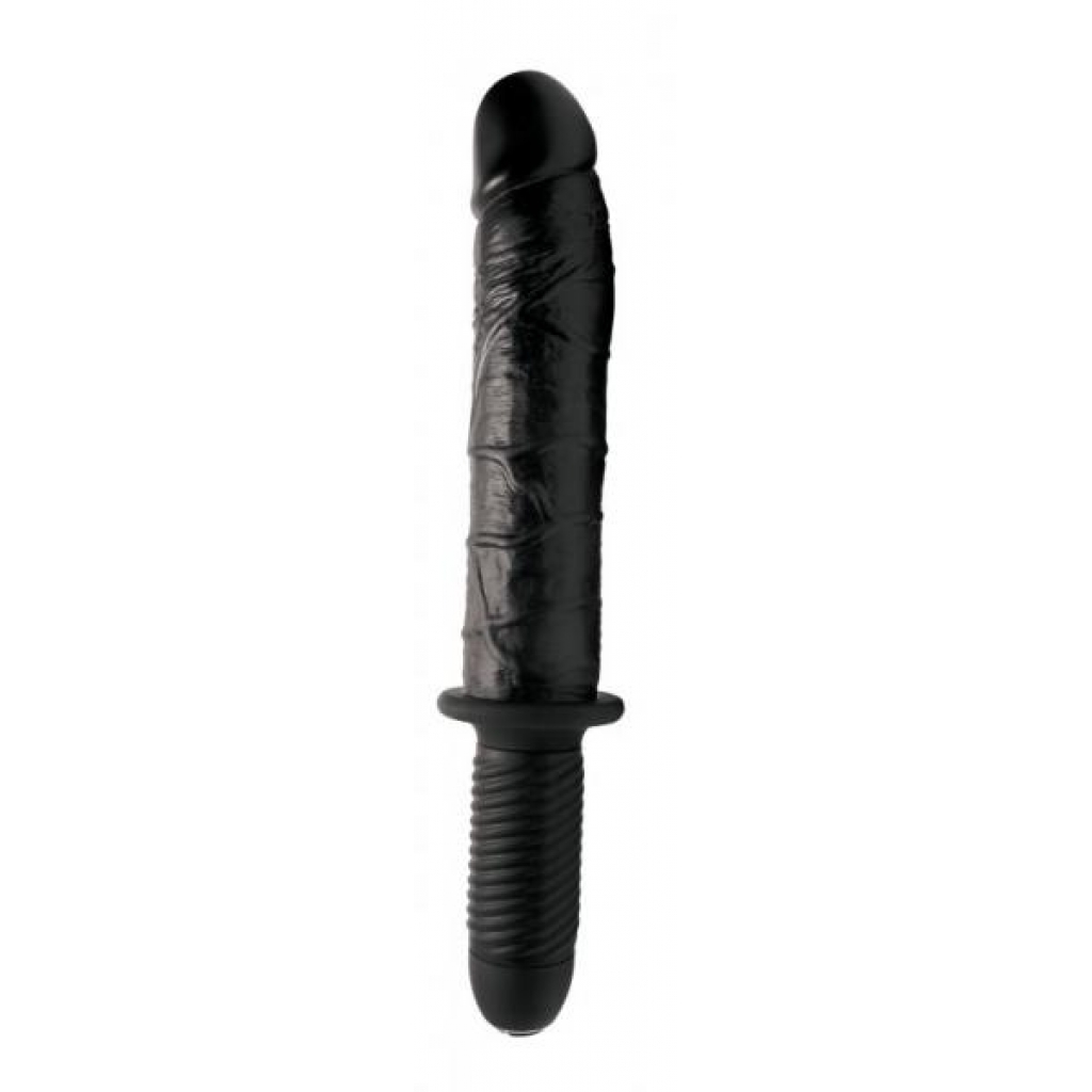 The Violator 13 Mode XL Dildo Thruster Black - Realistic