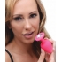 Frisky Pink Pleasure 3 Piece Silicone Anal Plugs with Gems - Anal Trainer Kits