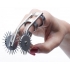 Spikes Double Finger Pinwheel Metal Silver - Medical Play