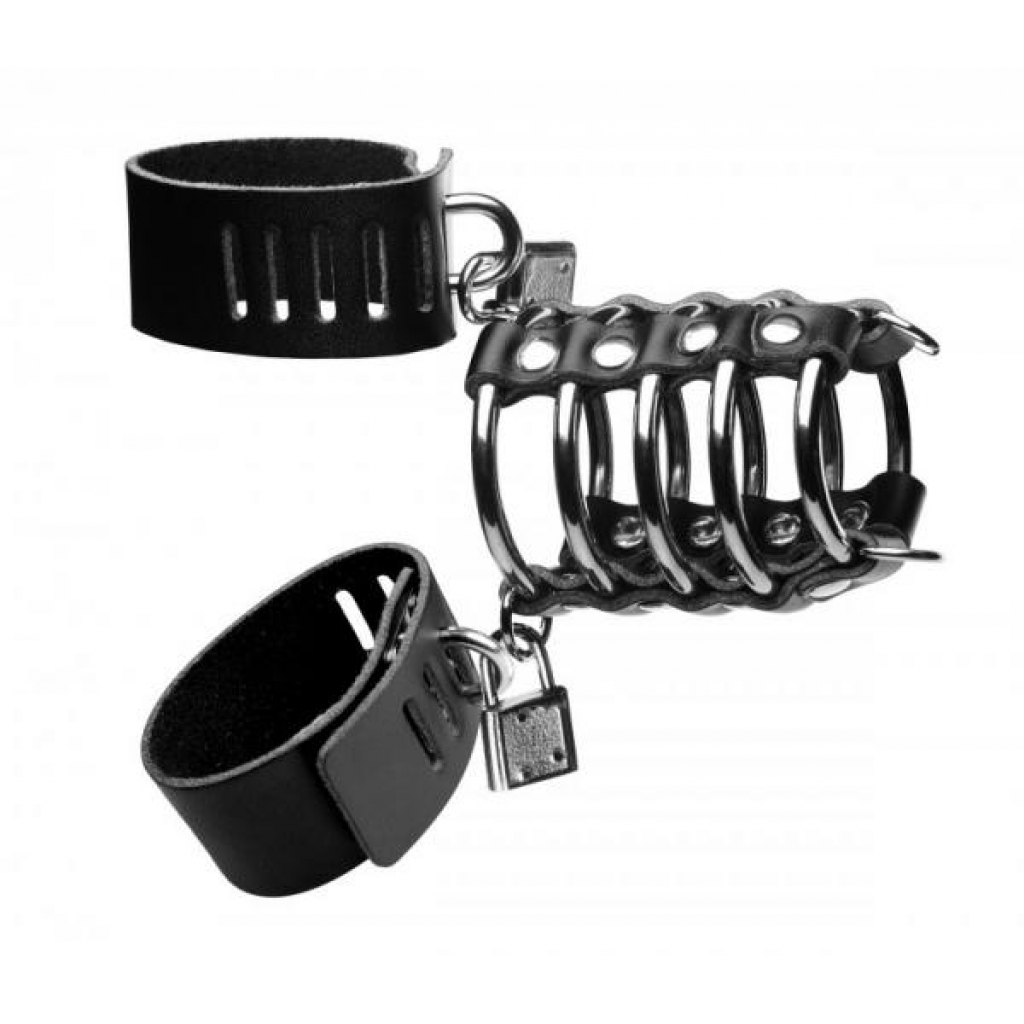 Strict Gates Of Hell Chastity Device Black - Chastity & Cock Cages