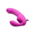 Royal Rider Vibrating Strapless Strap On Dildo Purple - Strapless Strap-ons