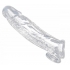 Size Matters Realistic Clear Penis Enhancer - Penis Sleeves & Enhancers