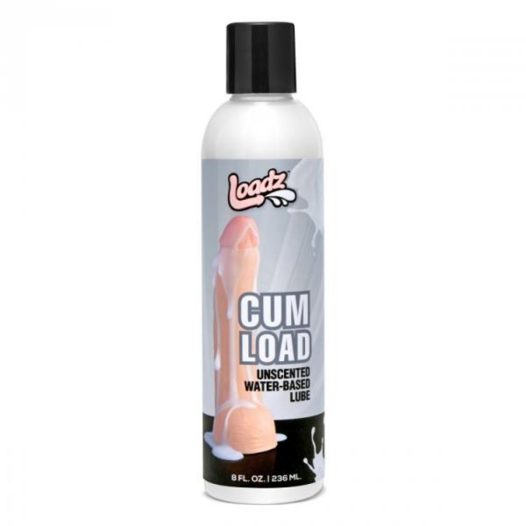 Loadz Cum Loaded Unscented Water-Based Lube - 8 Oz