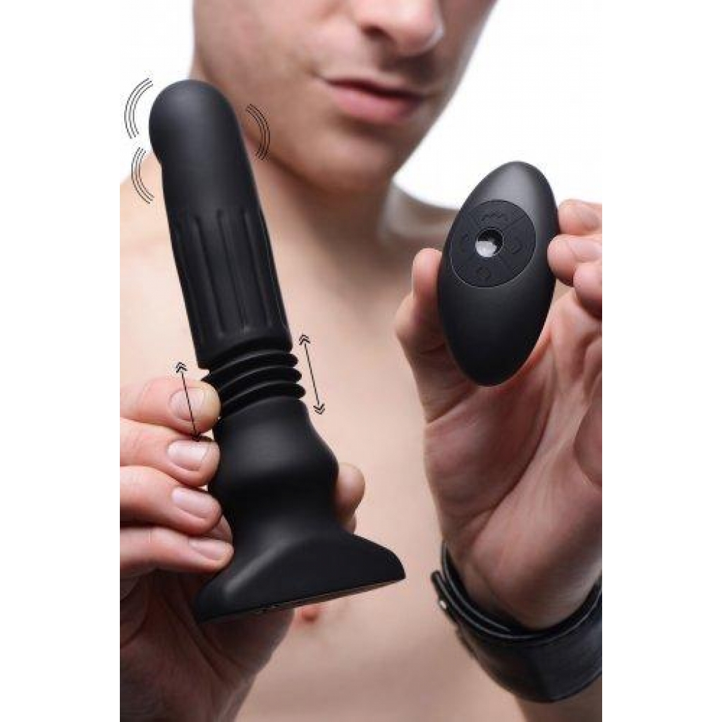 Thunderplugs Swelling & Thrusting Silicone Plug With Remote Control