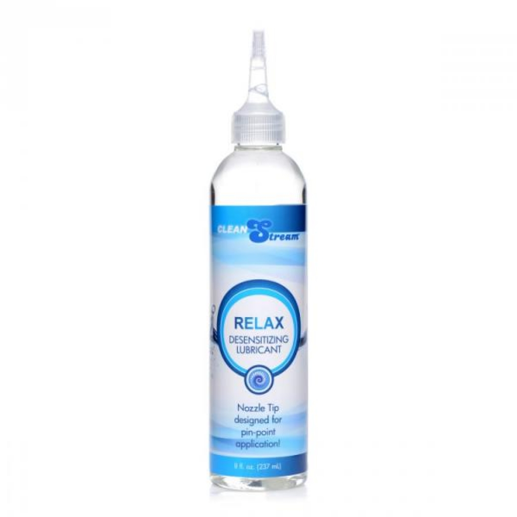 Cleanstream Relax Anal Lube - Desensitizing with Tip - 8oz