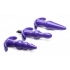 Frisky Thrill Trio Anal Plug Set Purple - Anal Trainer Kits