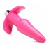 Frisky Thrilling Pink Smooth Vibrating Anal Plug