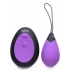 Bang! 10x Vibrating Silicone Egg W/ Remote Purple - Hands Free Vibrators