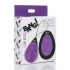 Bang! 10x Vibrating Silicone Egg W/ Remote Purple - Hands Free Vibrators