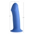 Squeeze-it Squeezable Thick Phallic Dildo- Blue - Realistic Dildos & Dongs