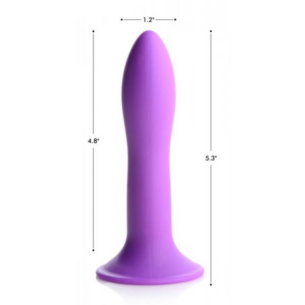 Squeeze-it Slender Dildo Purple - Porn Star Dildos