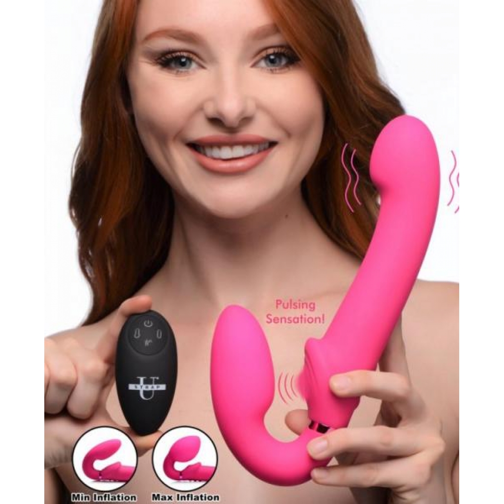 Strap U 10x Ergo-fit G-pulse Pink - G-Spot Vibrators
