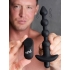 Bang! Vibrating Silicone Anal Beads & Remote Black - Anal Beads