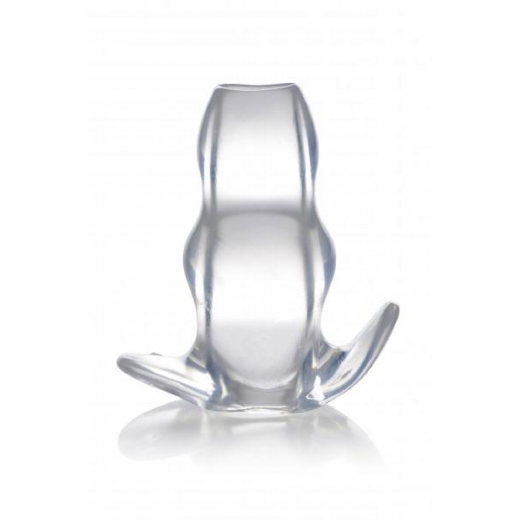 Master Series Clear View Large Hollow Anal Plug