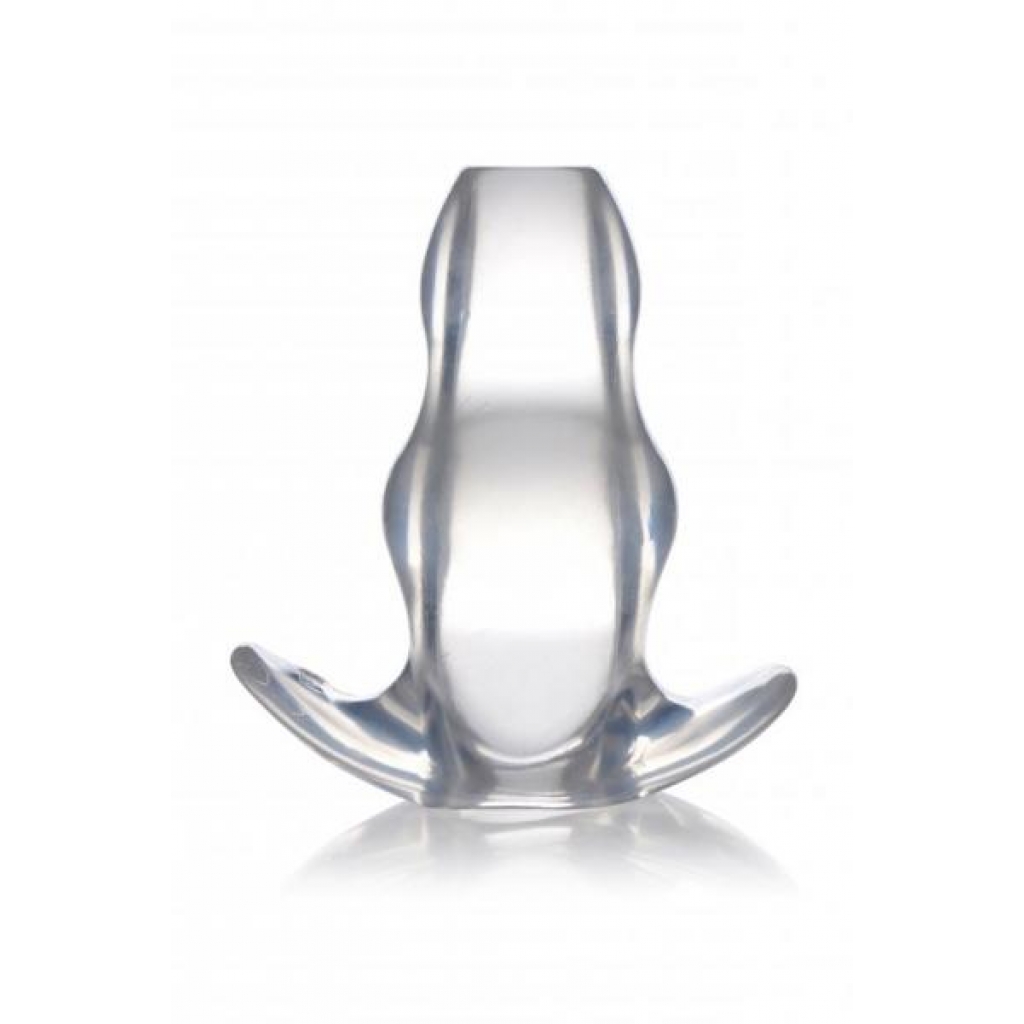 Master Series Clear View Hollow Anal Plug Xl - Anal Plugs