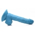 Pop 6.5in Dildo with Balls - Blue