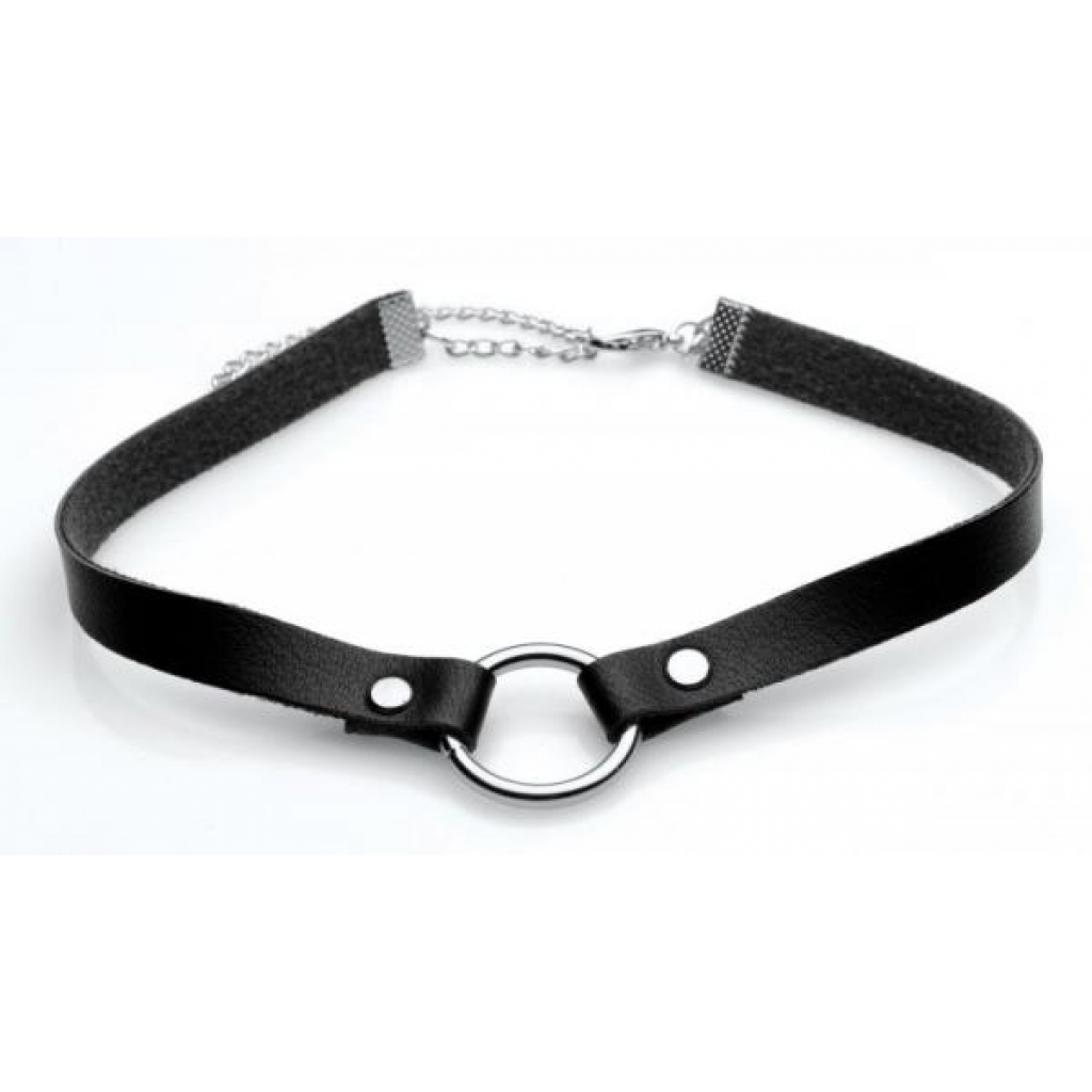 Master Series Lush Pet Silver Ring Slim Choker - Collars & Leashes