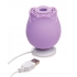 Inmi Bloomgasm Wild Rose 10x Purple Suction Clit Stimulator - Clit Suckers & Oral Suction