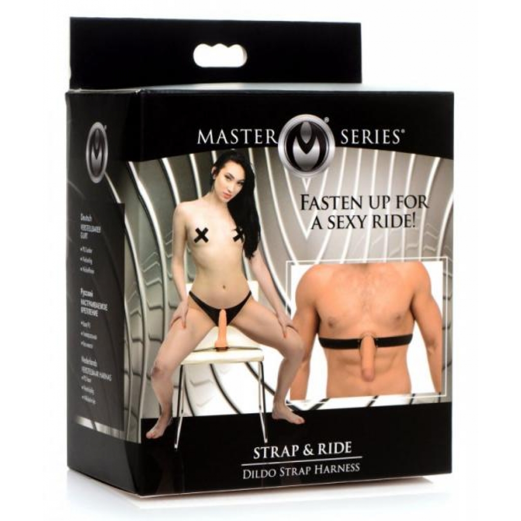 Master Series Strap & Ride Dildo Strap Harness - Harnesses