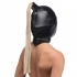 Strict Blonde Ponytail Bondage Hood - Hoods & Goggles