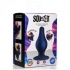 Squeeze-it Tapered Anal Plug Blue Large - Anal Plugs