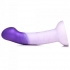 Strap U G-swirl G-spot Dildo Silicone Purple - G-Spot Vibrators