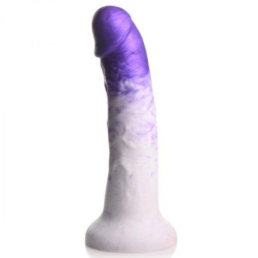 Strap U Real Swirl Realistic Dildo Purple - Realistic Dildos & Dongs