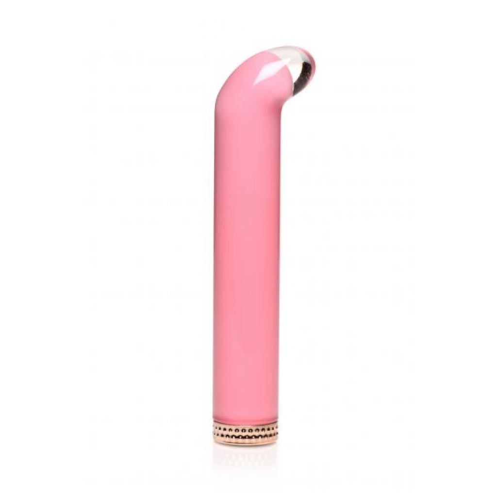 Prisms Vibra-glass 10x G-spot Vibe Pink - G-Spot Vibrators