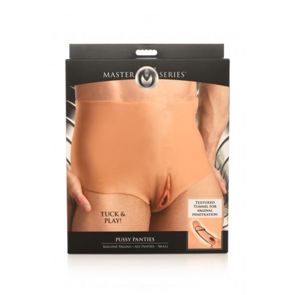 Master Series Pussy Panties Silicone Vagina/ass Small - Transgender Wear