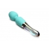 Prisms Vibra-glass 10x Turquoise Glass Wand Dual End - Body Massagers