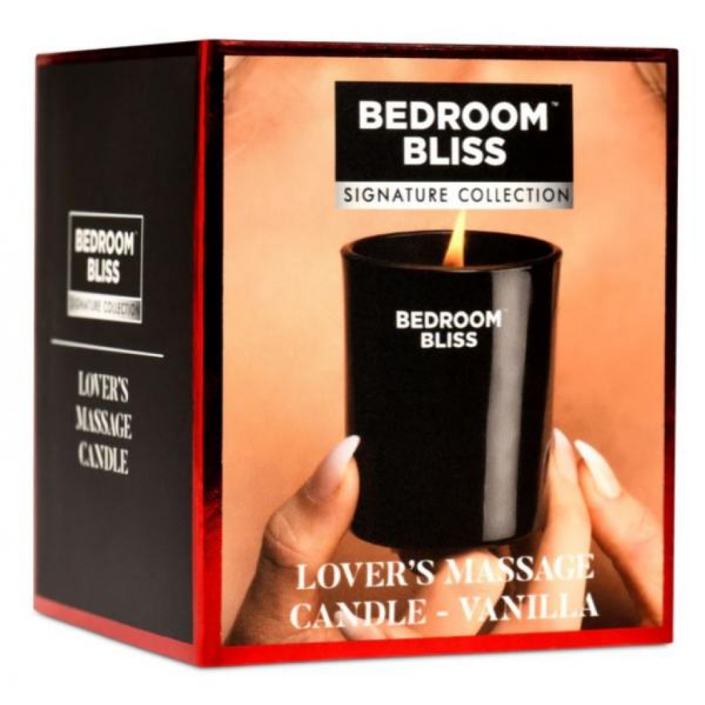Bedroom Bliss Lovers Massage Candle Vanilla - Massage Candles