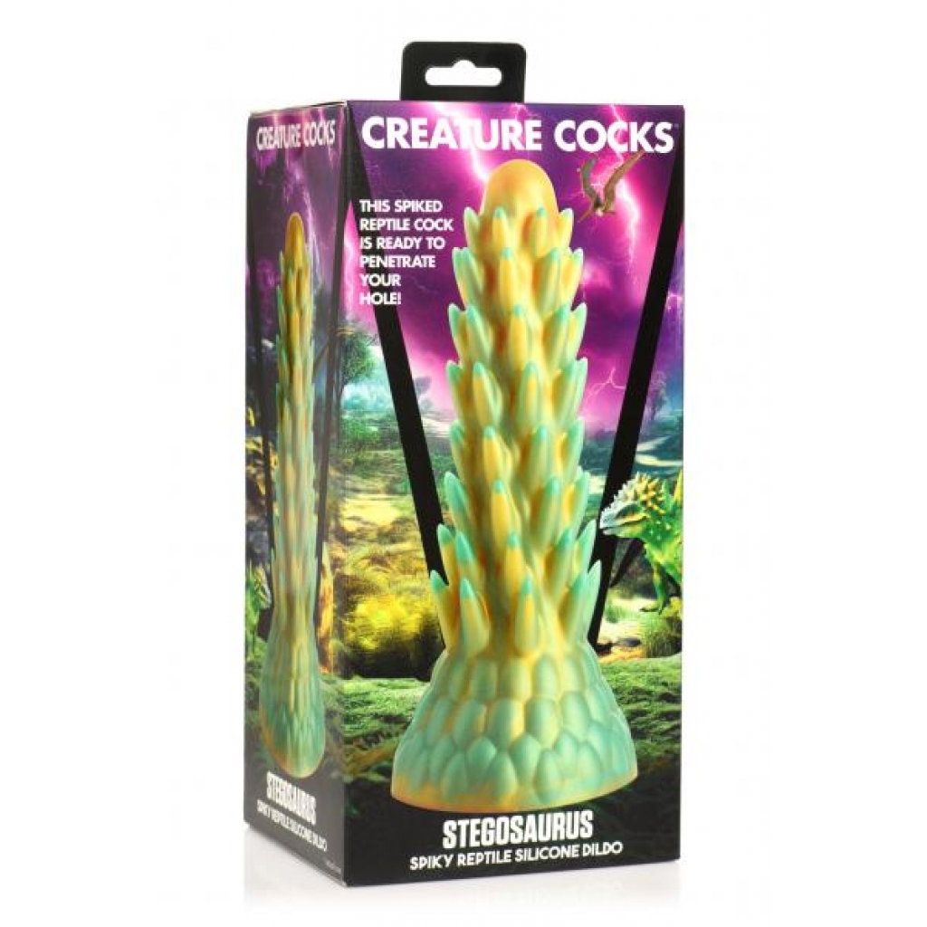 Creature Cocks Stegosaurus Spiky Reptile Dildo - Extreme Dildos