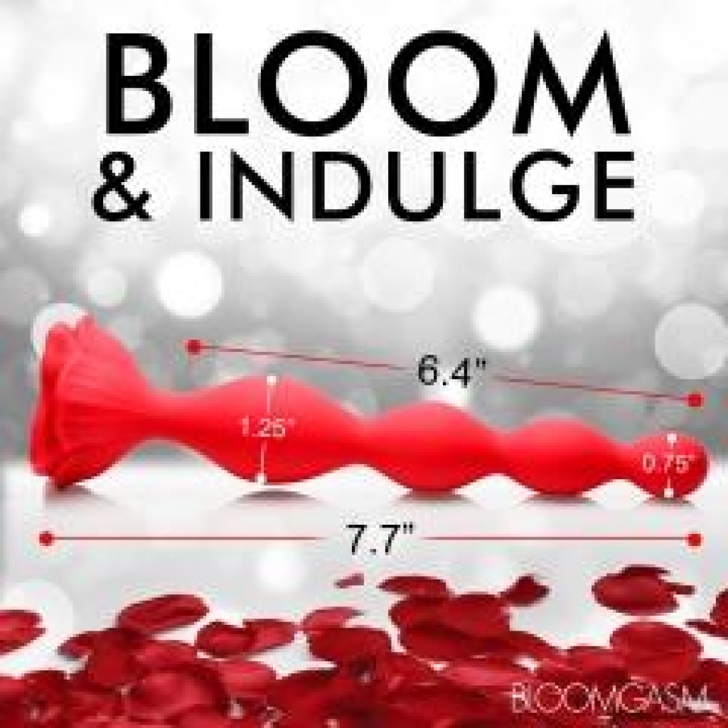 Bloomgasm Beaded Bloom 9x Rose - Anal Beads