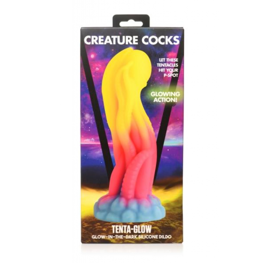 Creature Cocks Tenta-glow Glow In The Dark Dildo - Extreme Dildos