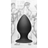 Tom Of Finland Anal Plug - Medium Silicone - Black