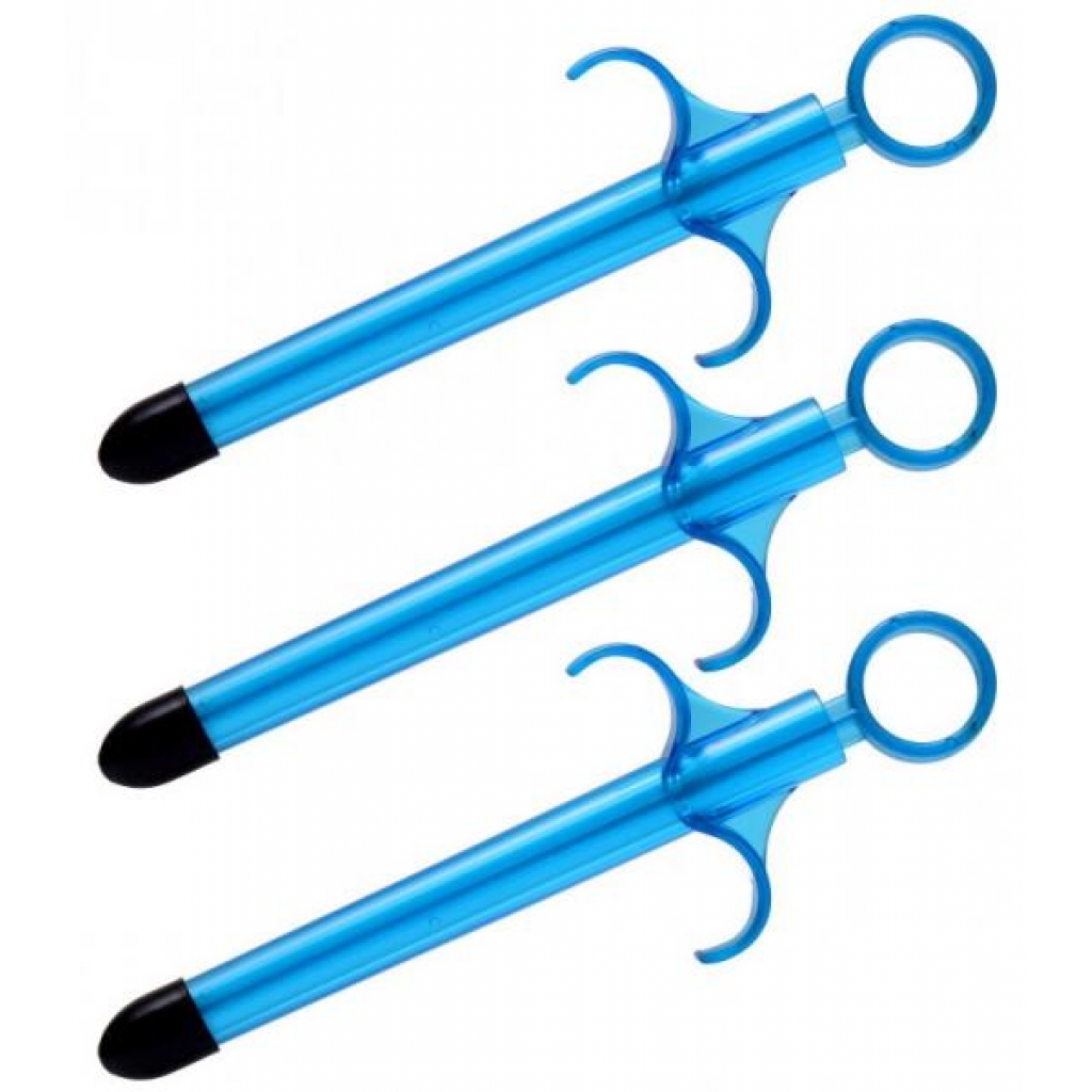 Trinity Lubricant Launcher Set Of 3 Blue - Anal Douches, Enemas & Hygiene