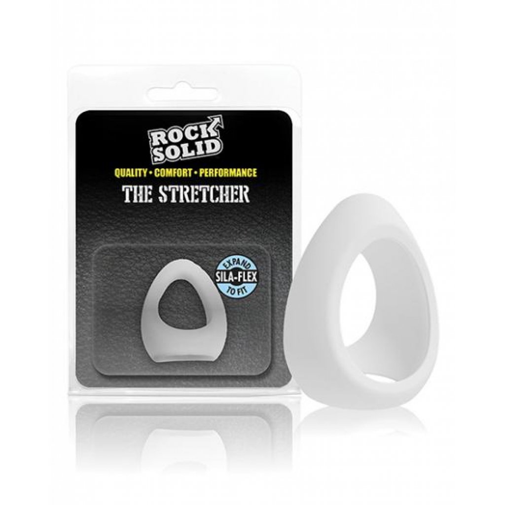 Rock Solid Stretcher Translucent Silicone - Classic Penis Rings