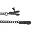 Blackline Adjustable Broad Tip Nipple Clamps Black - Nipple Clamps