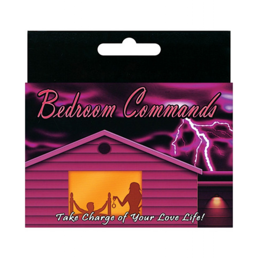 Bedroom commands card game - Hot Games for Lovers