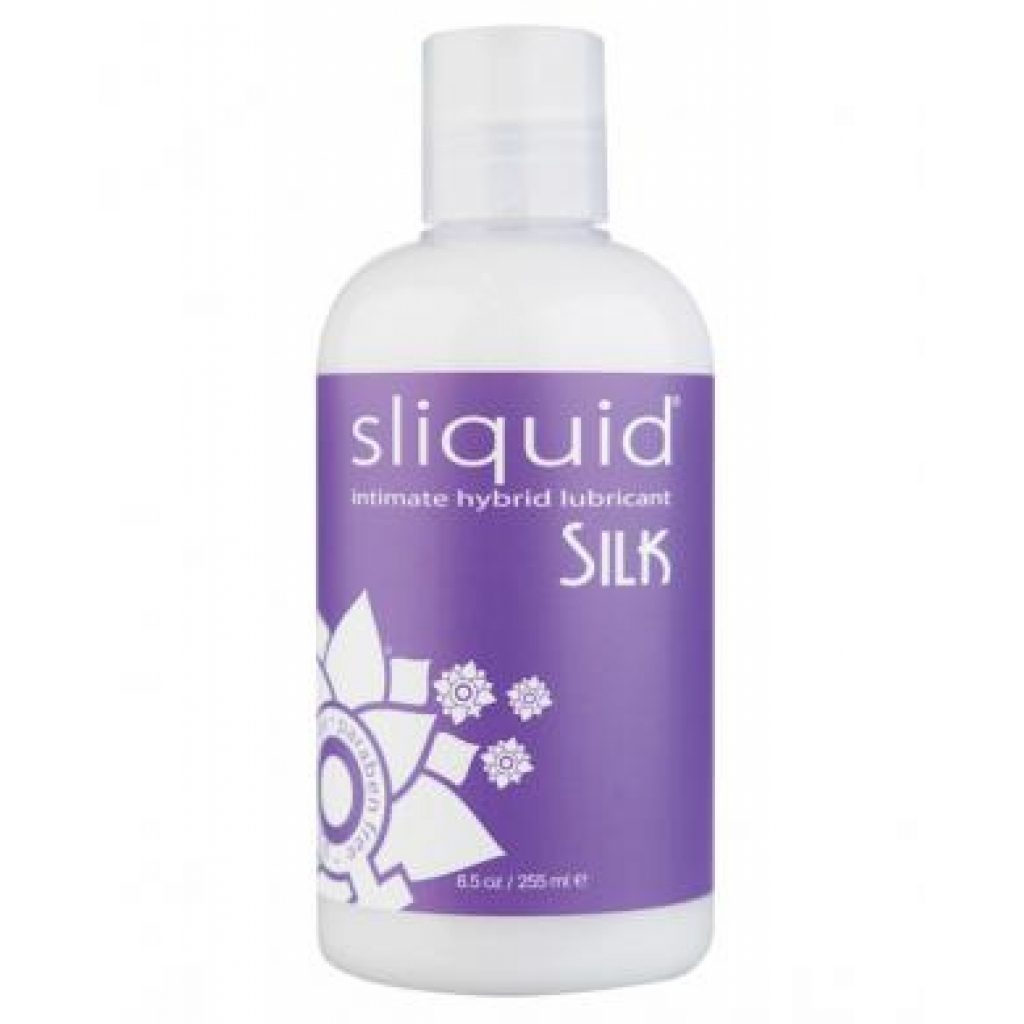 Sliquid Silk Hybrid Lubricant Bottle 8.5oz - Lubricants