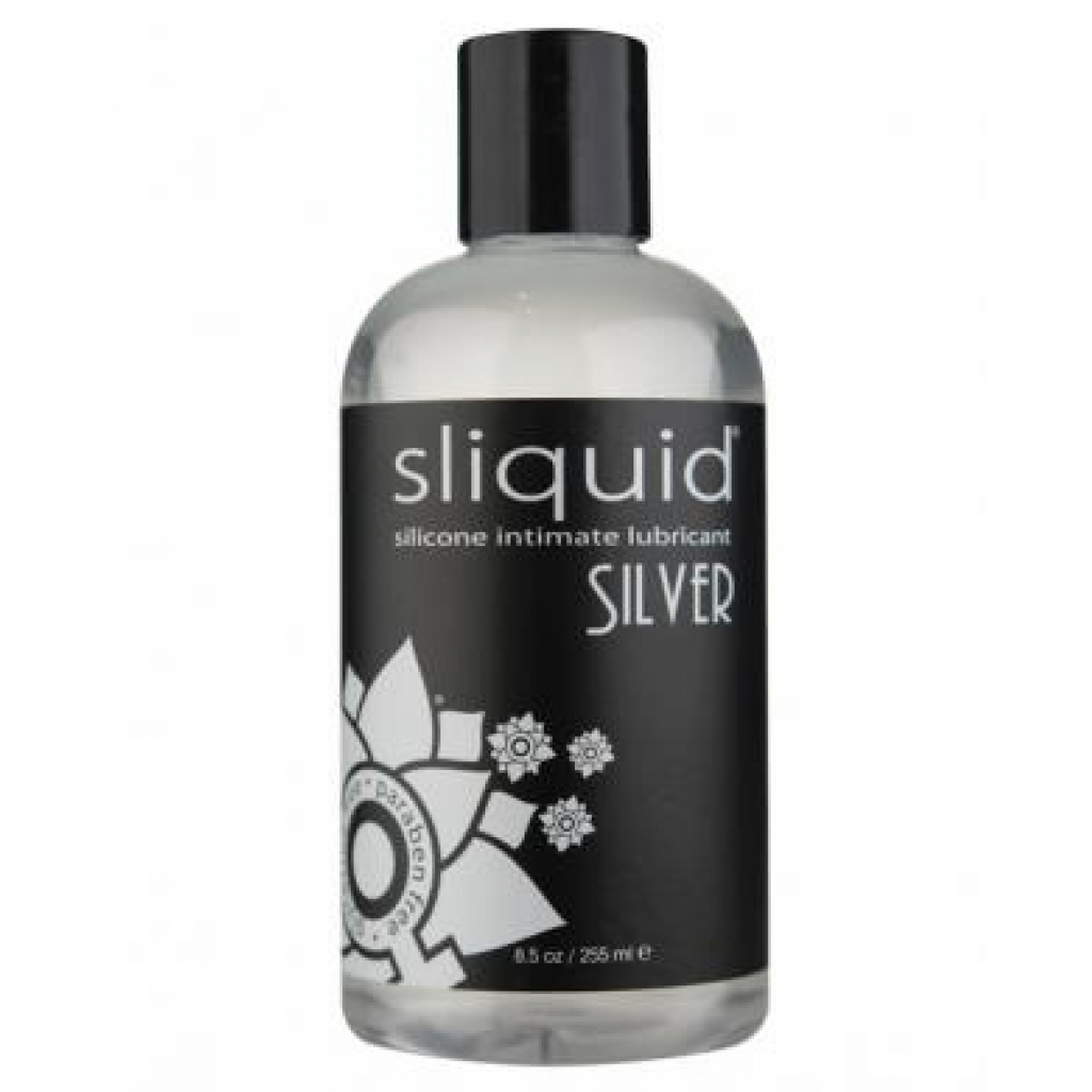 Sliquid Naturals Silver Silicone Intimate Lubricant 8.5oz - Lubricants