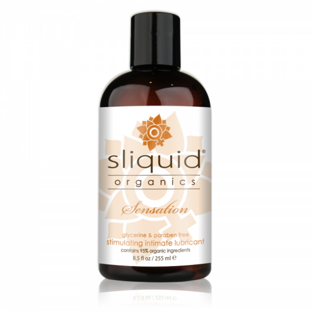 Sliquid Organics Sensations Warming Lubricant 8.5oz - Lubricants