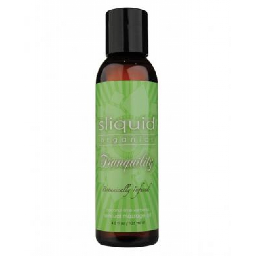 New sliquid organics tranquility massage oil 4.2 oz - Sensual Massage Oils & Lotions