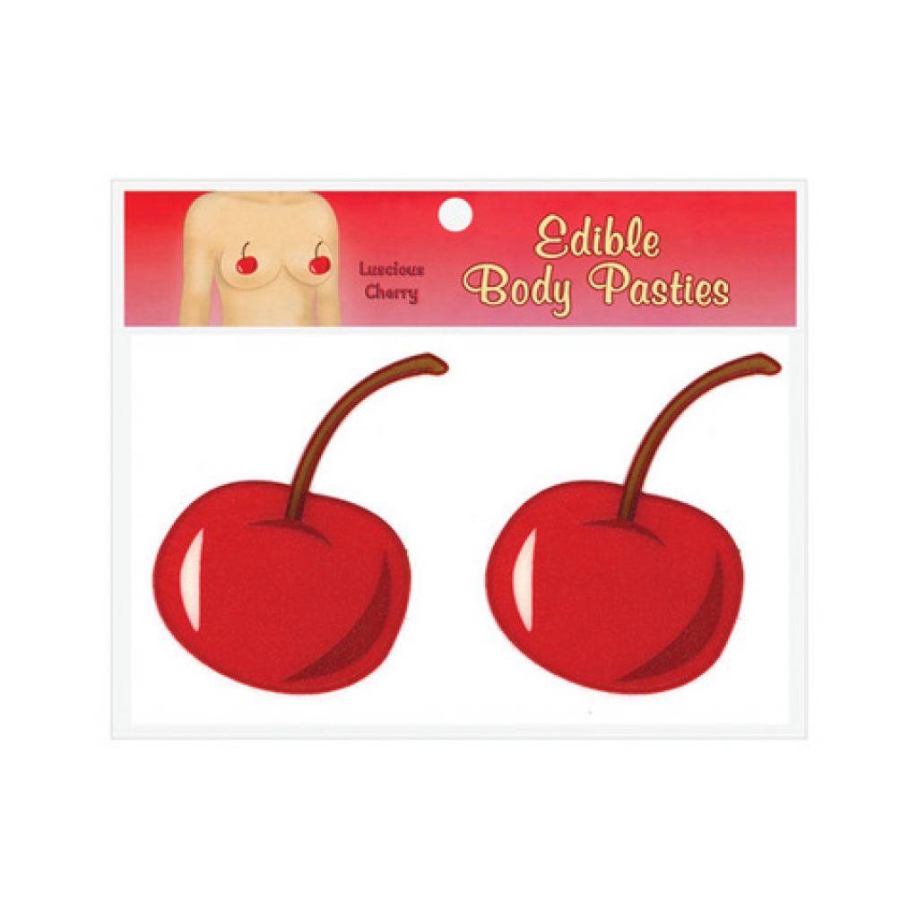 Edible Body Pasties, Luscious Cherry - Pasties, Tattoos & Accessories