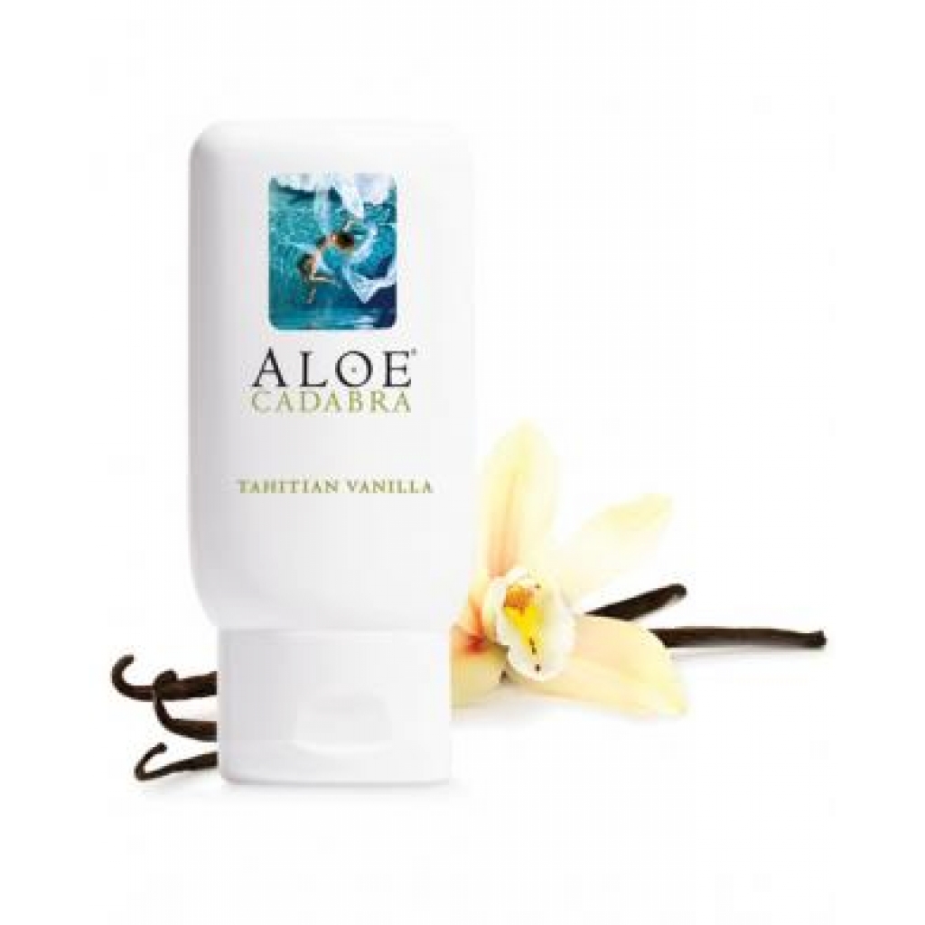 Aloe Cadabra Organic Lubricant - Tahitian Vanilla 2.5 Oz