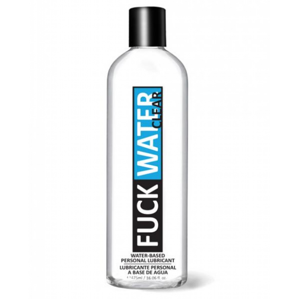 F*ck Water Clear H2O Water Based Lubricant 16oz