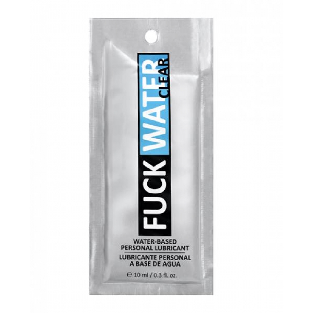 Fuck Water Clear H2o Foil - .3 Oz - Lubricants