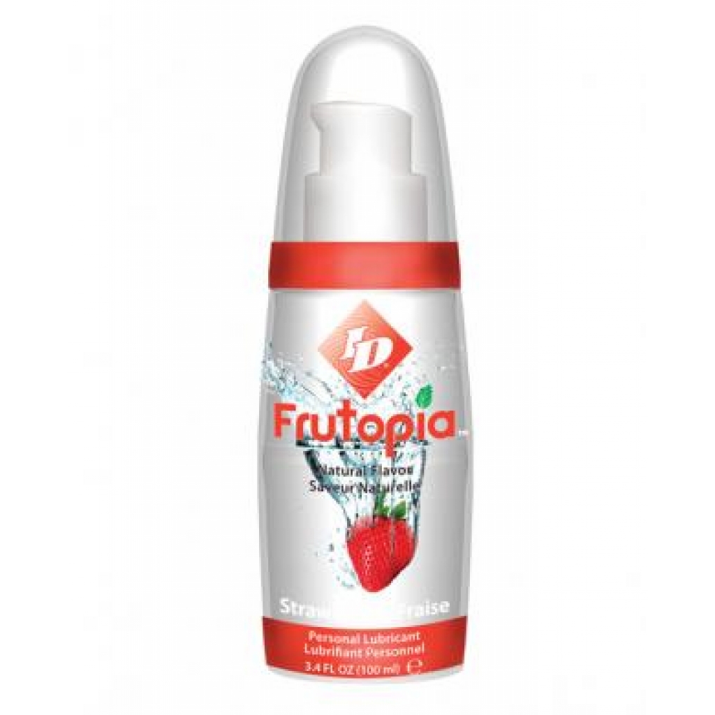 ID frutopia natural lubricant 3.4 oz - strawberry - Lubricants