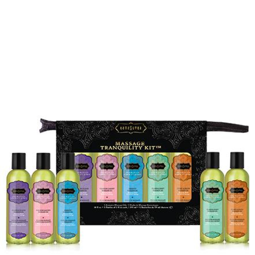 Kama Sutra Massage Tranquility Kit - Sensual Massage Oils & Lotions